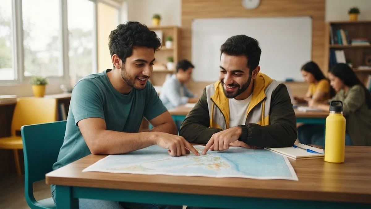 طالبان سعوديان يخططان لميزانية دراسة اللغة الإنجليزية في الفلبين والمقارنة بين مدينتي سيبو وباجيو